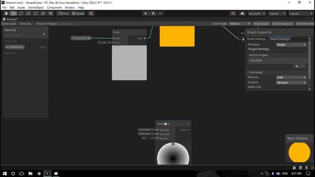 Thermal Vision In Unity | shader graph tutorial смотреть онлайн