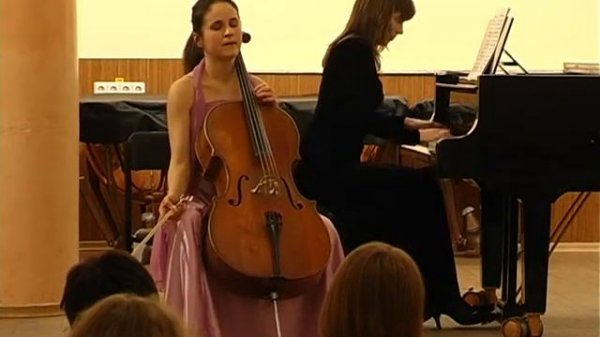 И.С. Бах.Соната №2 D-Dur для виолончели и фортепиано