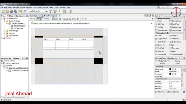 Java SWING #30 - How to use JDesktopPane in Java Netbeans Tutorial смотреть онлайн