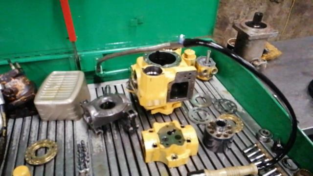 Detvan UNC 061 ремонт гидравлики. смотреть онлайн