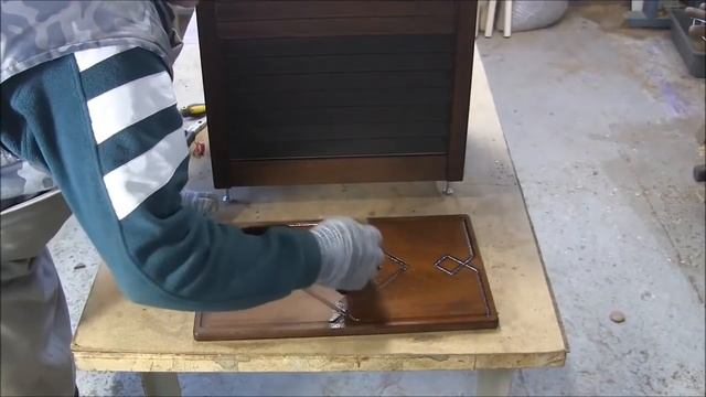 Корзина для грязного белья в ванную - термодревесина | Покраска дерева | Мастер по дереву В. Жиленк смотреть онлайн