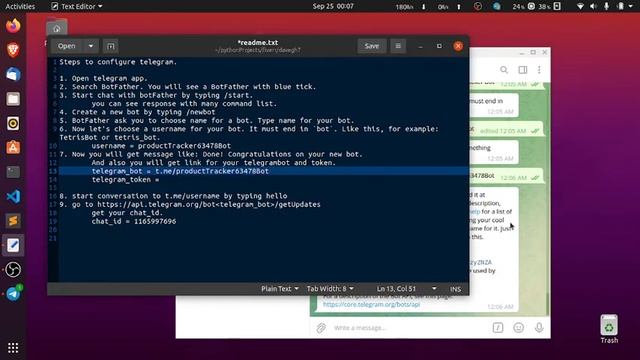 How to Find Your Telegram Chat ID and Token for Python Bot | Prakash Info смотреть онлайн
