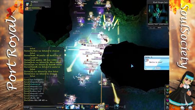 Epic Black Dragon PK | Tortuga & Port Royal | Pirate King Online смотреть онлайн