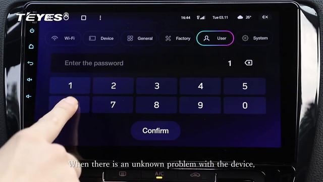 TEYES CC3 Features - User & System Settings смотреть онлайн