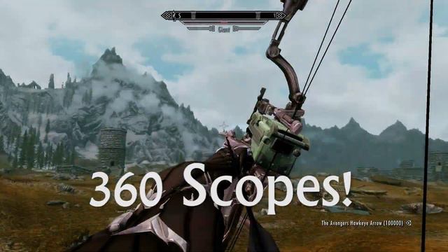 Skyrim Crysis Predator Bow Mod! - EPIC MONTAGE смотреть онлайн