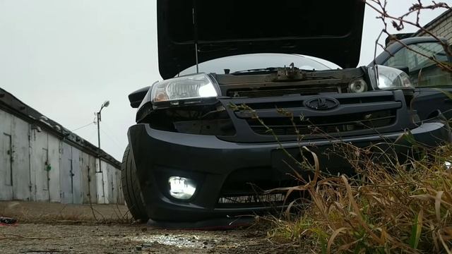 Установка ПТФ и ФСО. Двух режимные противотуманные фары и вспышки ФСО.