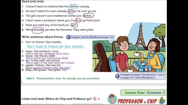 English Family and Friends 6 Unit 3 Part 2 смотреть онлайн