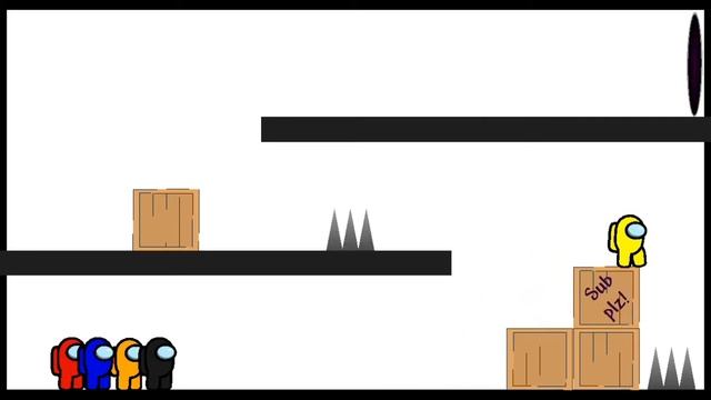Among Us Obstacle Course Ep 1 | Stickman Animation | Stick Nodes Animation смотреть онлайн