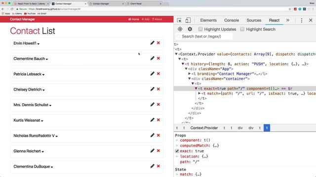 Udemy Course Alert - React Front To Back смотреть онлайн