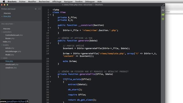 Comment créer une architecture MVC sécurisée en PHP [4/4] смотреть онлайн