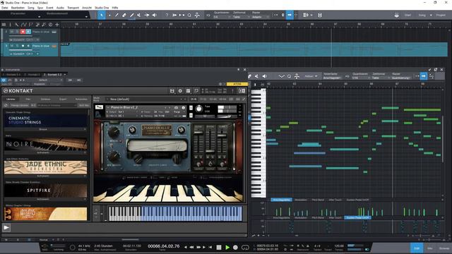 Cinesamples Piano in blue - Cinematic Ballad Demo смотреть онлайн