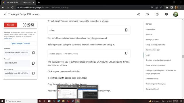 The Apps Script CLI - clasp || [GSP239] || Solution смотреть онлайн