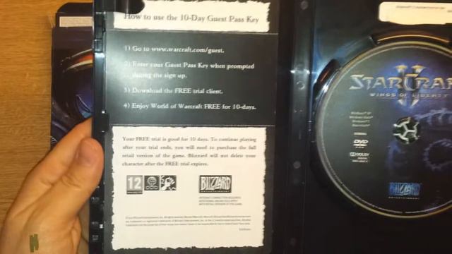 Blizzard Starcraft II: Wings Of Liberty (Standard PC Edition) | Physical Box Version Unboxing смотреть онлайн