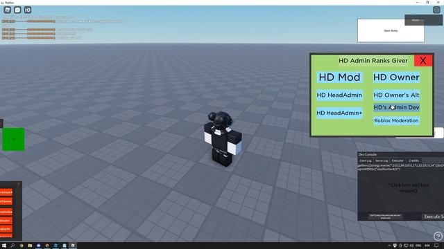 roblox ss script hd admin rank giver смотреть онлайн