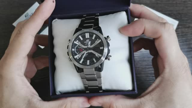 Casio Edifice ecb 2000d-1a обзор смотреть онлайн