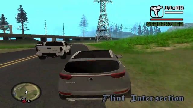 GTA San Andreas drive lexus and kia sportage[new version] смотреть онлайн