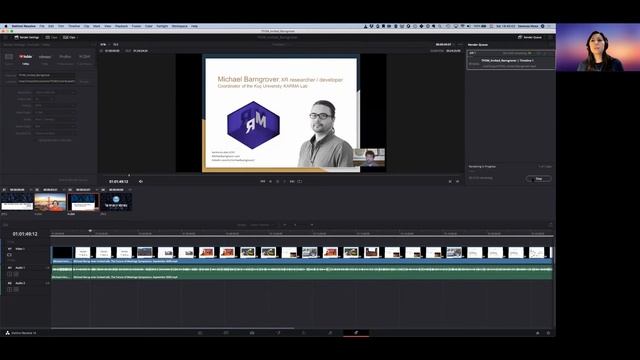 Tutorial: "Demo of how to process a recorded talk for The Future of Meetings" - Vanessa Moss смотреть онлайн
