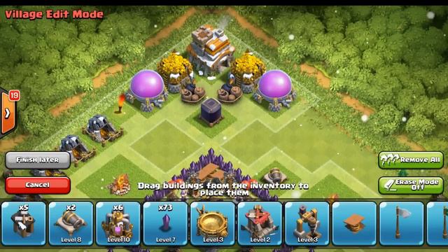 Clash of Clans: Th7 Base Design - 3D Box "Farming Base" Speed Build смотреть онлайн