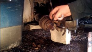 Устранение люфта в триподе шайбой, на Вольво S80