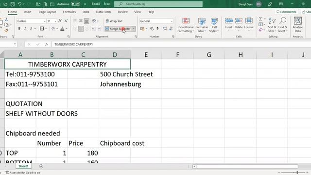 Computer Practice N4 MS Excel Session 2 - 6 Apr 2022 смотреть онлайн