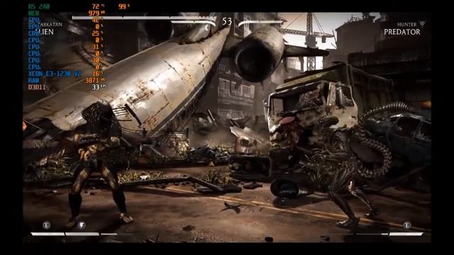 AMD Radeon R5 240 - Mortal Kombat XL смотреть онлайн