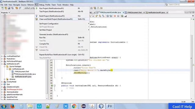 JavaFX Push Notification | How to Use Push Notification Box смотреть онлайн