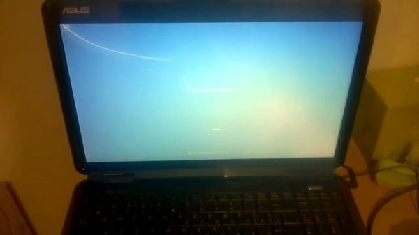 Ноутбук Asus K50AF старт с 3-4 раза