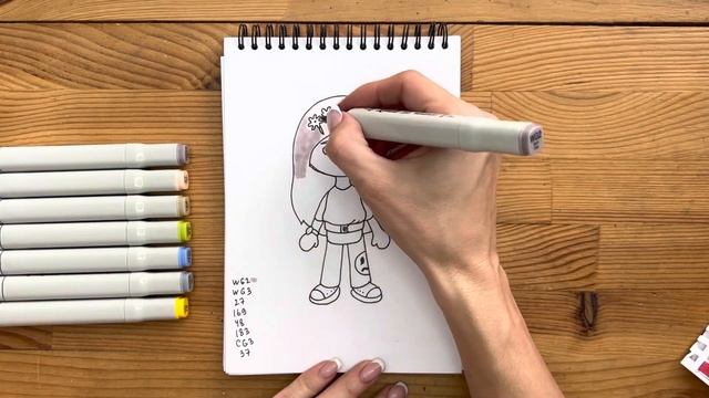 Как нарисовать Току Боку карандашом и скетч маркерами | Рисунок для детей, поэтапно и легко смотреть онлайн