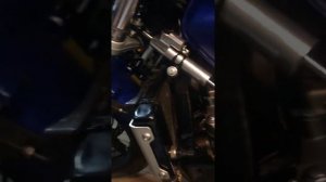 Демпфер руля на мотоцикл Honda hornet CB600