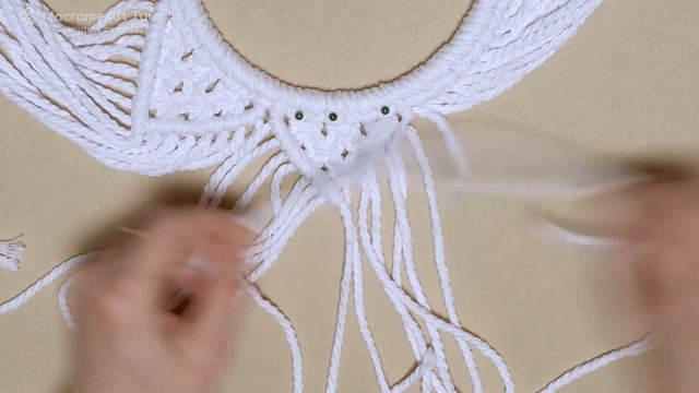 Macrame Christmas Wreath Tutorial | Macrame Diy | Macrame Christmas Wreath Ornaments