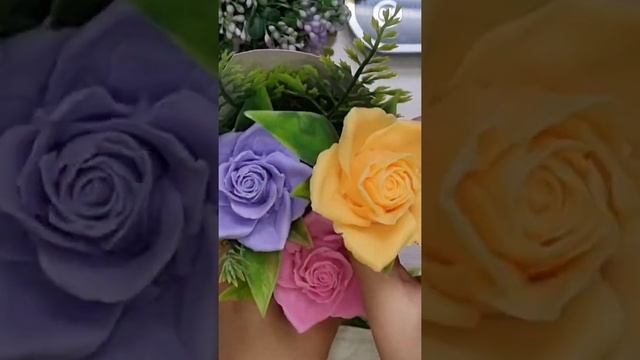 букет из мыльных цветов смотреть онлайн