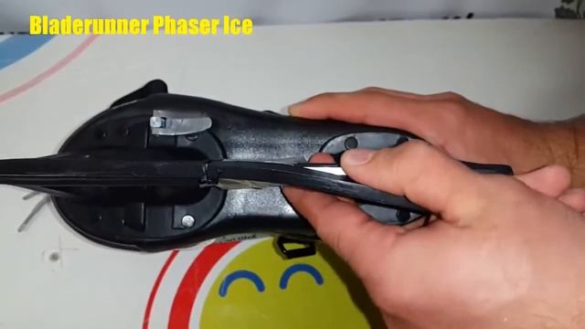 Обзор раздвижных коньков Bladerunner Phaser Ice / Review ice skates смотреть онлайн