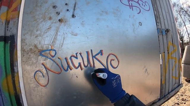 Graffiti Tagging - DIY Marker Tutorial - Solid Mix- On Differnt Surfaces смотреть онлайн