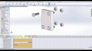 Работа в SolidWorks. Создание анимации