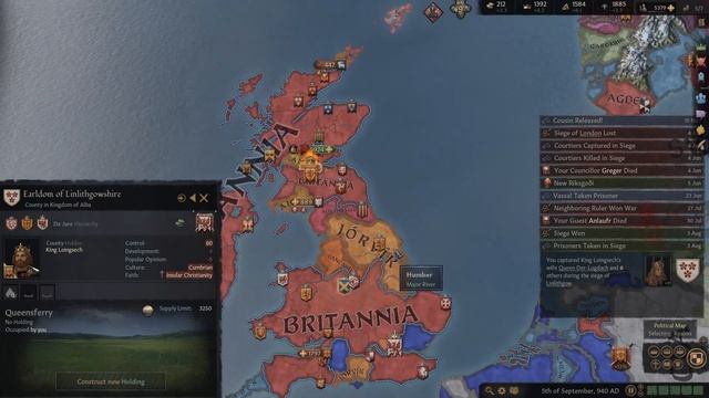 CK3: Blood Eagle Achievement! смотреть онлайн