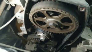 Ремень ГРМ ,срезало зубья, двигатель 11186