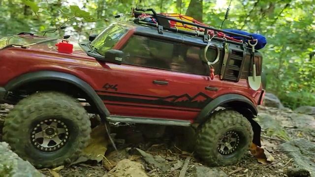 Traxxas TRX4 Ford BRONCO - Trail Run #traxxas #trx4 #youtube смотреть онлайн