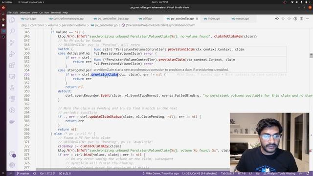 Anatomy of Persistent Volume Controller in Kubernetes | Code walk through смотреть онлайн