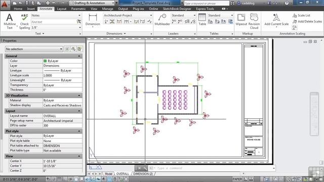 Beginners Autodesk AutoCAD 2014 Tutorial | Annotation смотреть онлайн