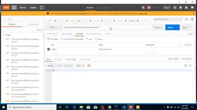 React and Laravel project in Hindi # Make API for Update Product смотреть онлайн