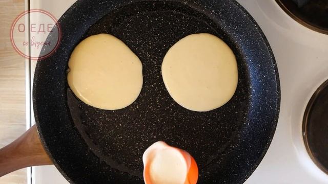 Банановые супер панкейки.  Banana Pancakes.