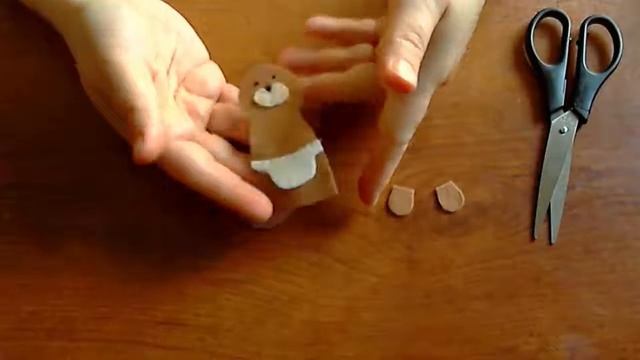 Пальчиковая игрушка Медведица смотреть онлайн