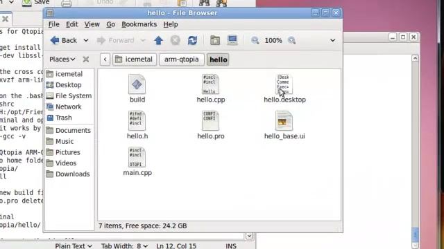 Mini2440 - 02 - Compile and install the hello application смотреть онлайн