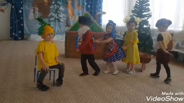 Младшая группа "Колокольчик". Сказка "Репка" г. Якутск. 2021 г. смотреть онлайн
