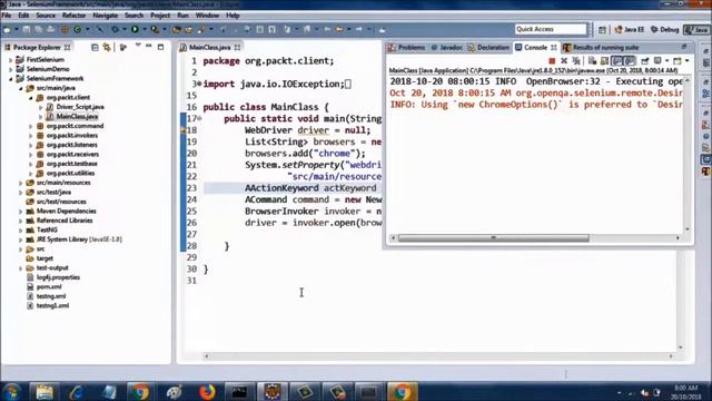 Selenium WebDriver Quick Start Guide | 7. The Command Pattern and Creating Components смотреть онлайн