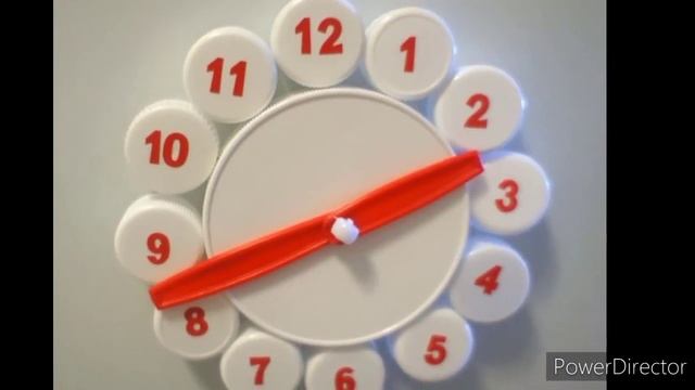 Clock activity with different design/Learn about clock/paper plate clock craft for kids смотреть онлайн