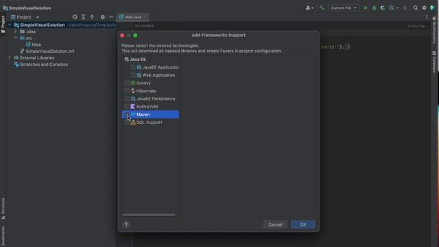 Convert a Java project to Maven project in IntelliJ IDEA смотреть онлайн