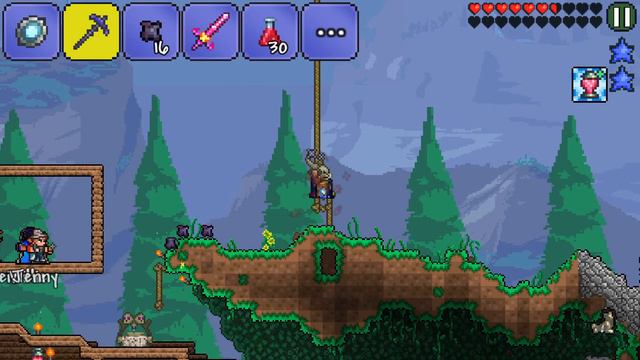 Terraria Android Edition Let's Play - EYE OF CTHULHU MASK [15] смотреть онлайн