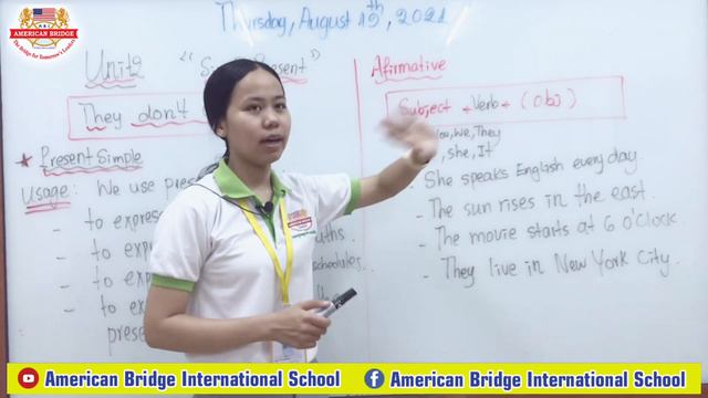 Level3, Grammar ,Simple Present, Unit2: They don’t work. Page:13, Date: Thursday, August 19th, 2021 смотреть онлайн