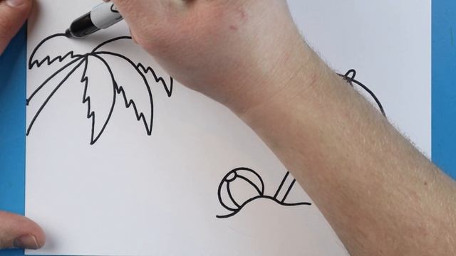 How to Draw a BEACH!!! смотреть онлайн